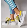 Pantofi casual Piele Naturala imprimeu color Bombastic