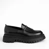 Pantofi casual Piele Naturala Negri Camaro picture - 3