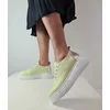 Pantofi casual Piele Naturala verde Verdi