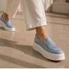 Pantofi casual platforma Piele Naturala Blue Fresh picture - 1