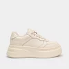 Pantofi casual sport Piele Naturala Bej Pale picture - 2