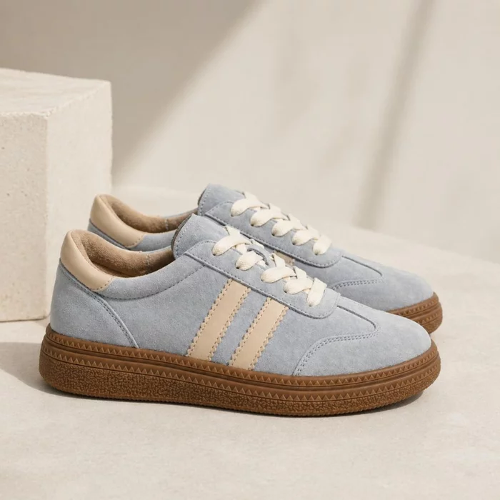 Pantofi casual sport Piele Naturala Gri Lumi picture - 7