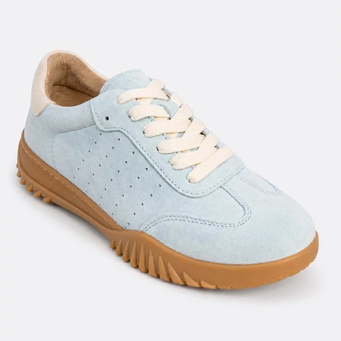 Pantofi casual sport Piele Naturala Turcoaz Drift picture - 5