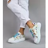 Pantofi dama casual Piele Naturala imprimeu Koli