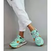 Pantofi dama casual Sheila verde menta