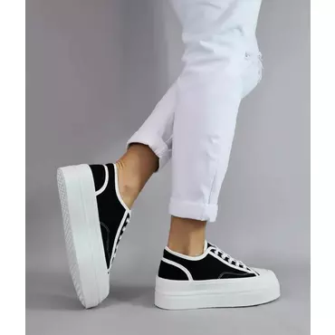 Pantofi dama casual sport Loli Negru