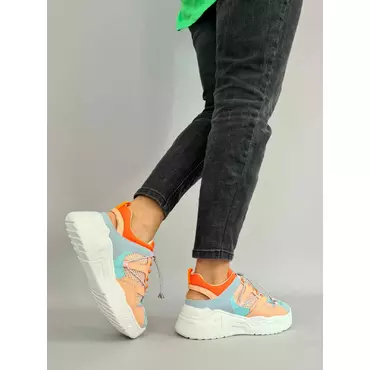 Pantofi dama casual sport Mango multicolori
