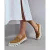 Pantofi dama gen mocasini camel Mika