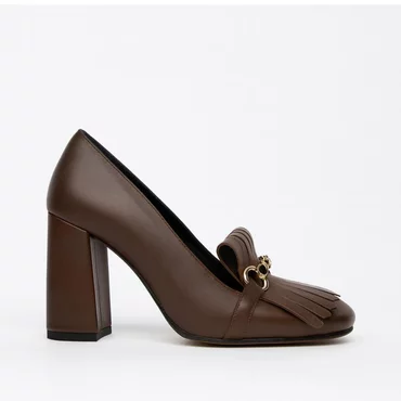 Pantofi dama Maro din Piele Naturala Bruna