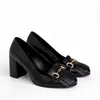 Pantofi dama Piele Naturala Negri cu accesorii Tasha picture - 1
