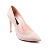 Pantofi dama stiletto Piele Naturala Nud Roze Garkony Verona picture - 2