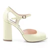 Pantofi dama tip sanda Piele Naturala Lemon Garkony Iris picture - 1