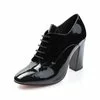 Pantofi de dama lac negru Mia