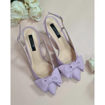 Pantofi de dama piele lila Valeta