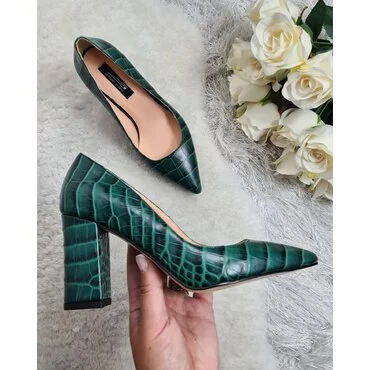 Pantofi de dama verzi Samira