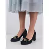 Pantofi din piele naturala neagra Tasha