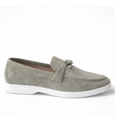 Pantofi loafer Piele Naturala Easy Olive