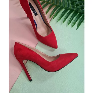 Pantofi  rosii stiletto Trend