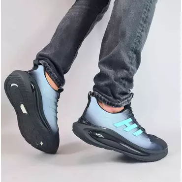 Pantofi sport barbati gri cu siret  Bran