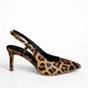 Pantofi stiletto Piele Naturala imprimeu leopard Sandy picture - 2