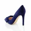 Pantofi stiletto trend bleumarin Lady