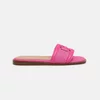 Papuci dama din Textil Fuxia cu talpa joasa confortabila Dalia picture - 4