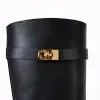 Cizme dama Piele Naturala box Nege Velvet picture - 3