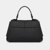 Geanta dama din Piele Naturala Neagra Paola picture - 4