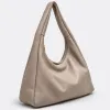 Geanta dama din Piele Naturala Taupe Avva picture - 3