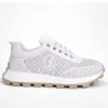 Pantofi sport din Piele Naturala perforata Albi Flow picture - 1