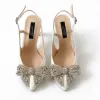 Pantofi stiletto Piele Naturala ivoire Vanessa picture - 2