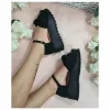 Sandale platforma negre Masha picture - 2