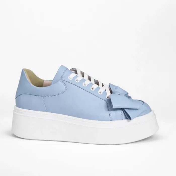 Pantofi casual Piele Naturala Blue Barni B picture - 8