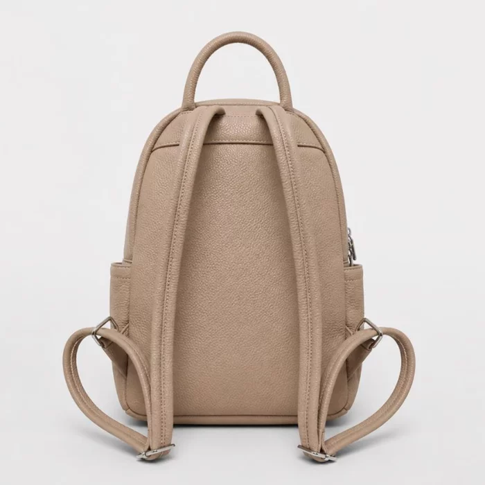 Rucsac dama Piele Naturala Bej Costa picture - 3