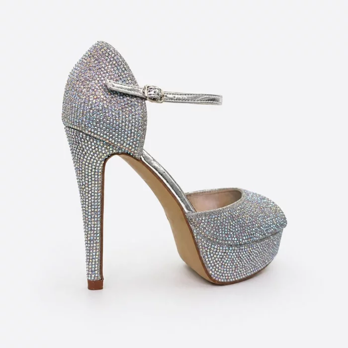 Sandale cu platou Garkony Crystal Glow picture - 5