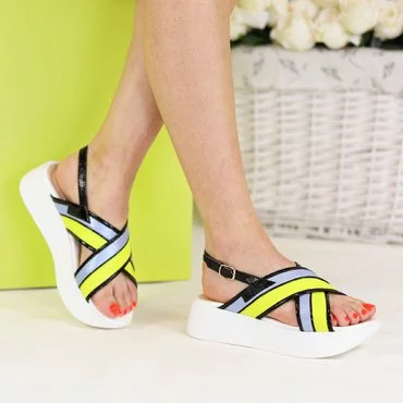 Sandale dama color Fashion