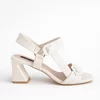 Sandale dama Piele Naturala Crem Aria picture - 1