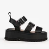Sandale de dama negre Matrix picture - 1