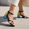 Sandale de dama piele color Abby picture - 1