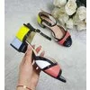 Sandale de dama piele color Abby