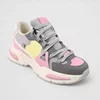 Sneakers dama talpa platforma piele eco multicolora Gri Bluma picture - 5