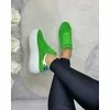 Sneakers din piele naturala verde Roxy 6016