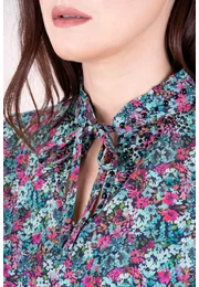 Bluza florala policolora