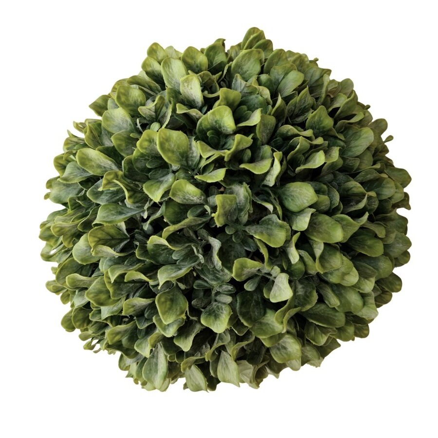 Arbust artificial forma sferica, Plastic, Verde, Buxus image22