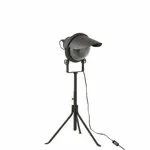 Black Lampa, Metal, Negru
