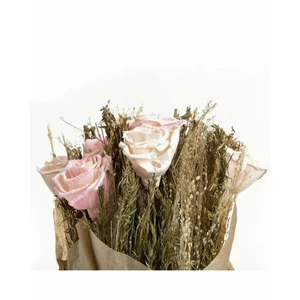 Buchet din flori uscate, Multicolor, Dried Flowers
