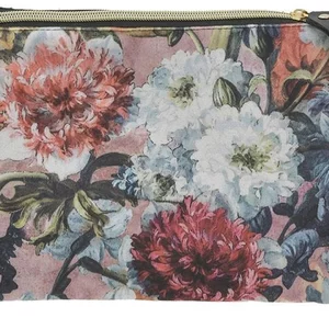 Clutch, Textil, Multicolor, Flowers