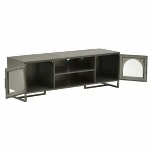 Comoda TV, Metal, Gri, Stann