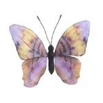 Decoratiune fluture mic, Hartie, Multicolor, Flora
