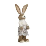 Decoratiune iepure, Paie, Maro, Rabbit Female Deco